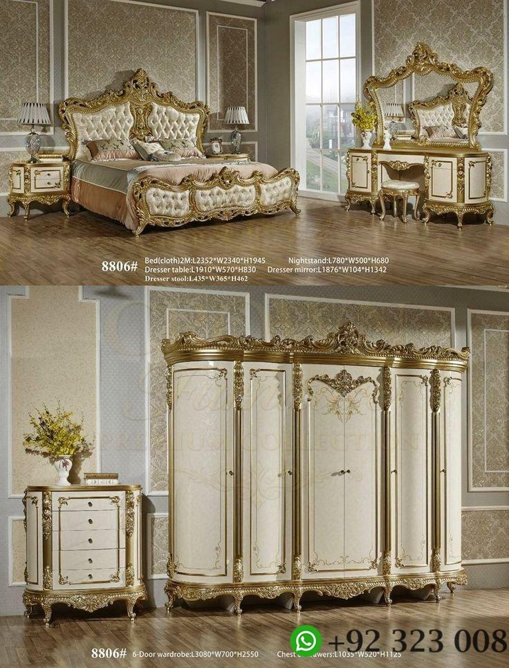Crown Harmony Bed with Side Tables