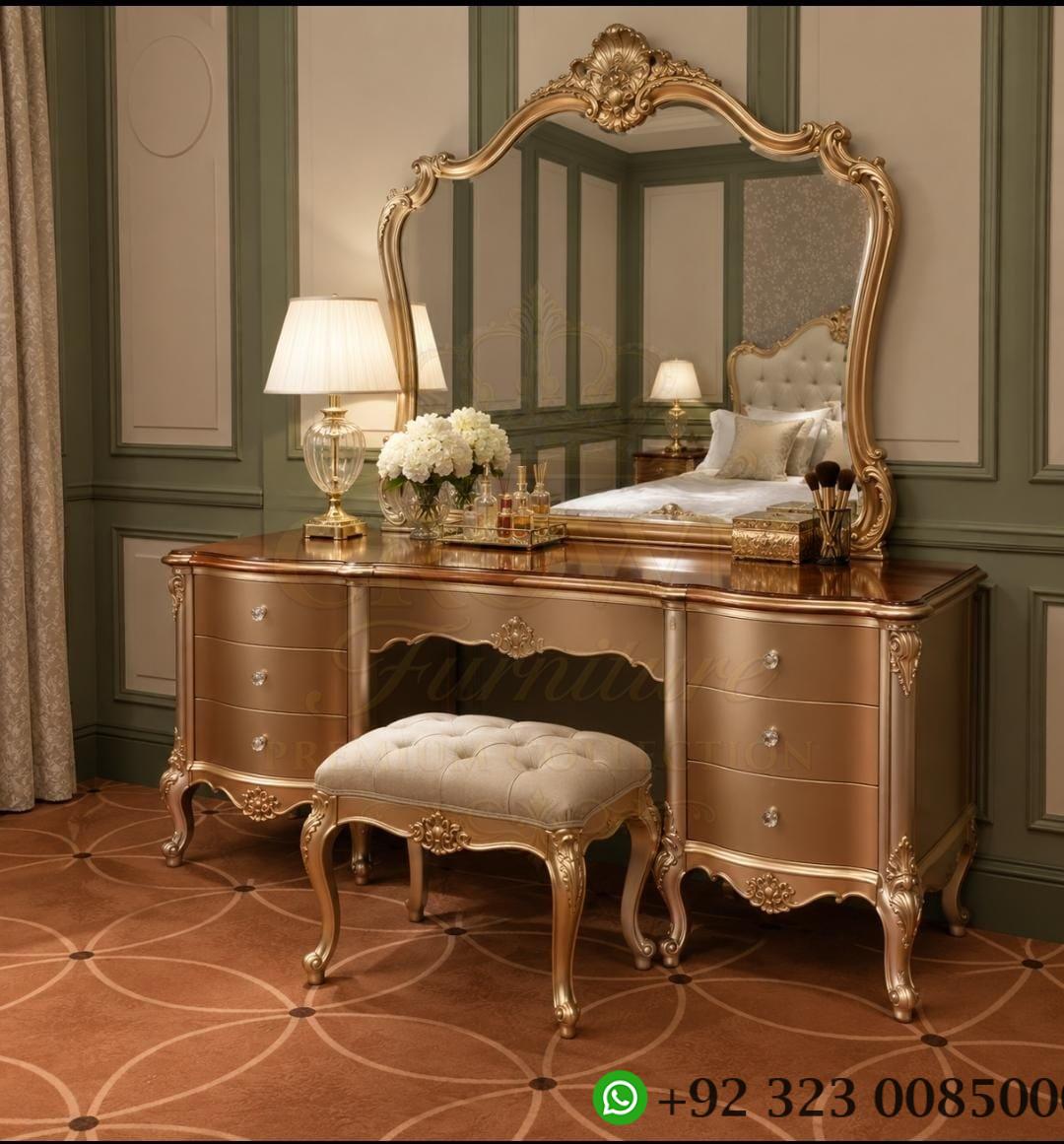 Crown Orion Wooden Bed Set - Image 2