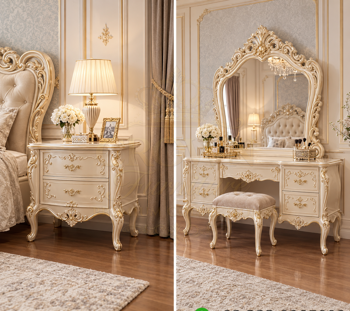 Crown Classic Storage Bed Set - Image 2