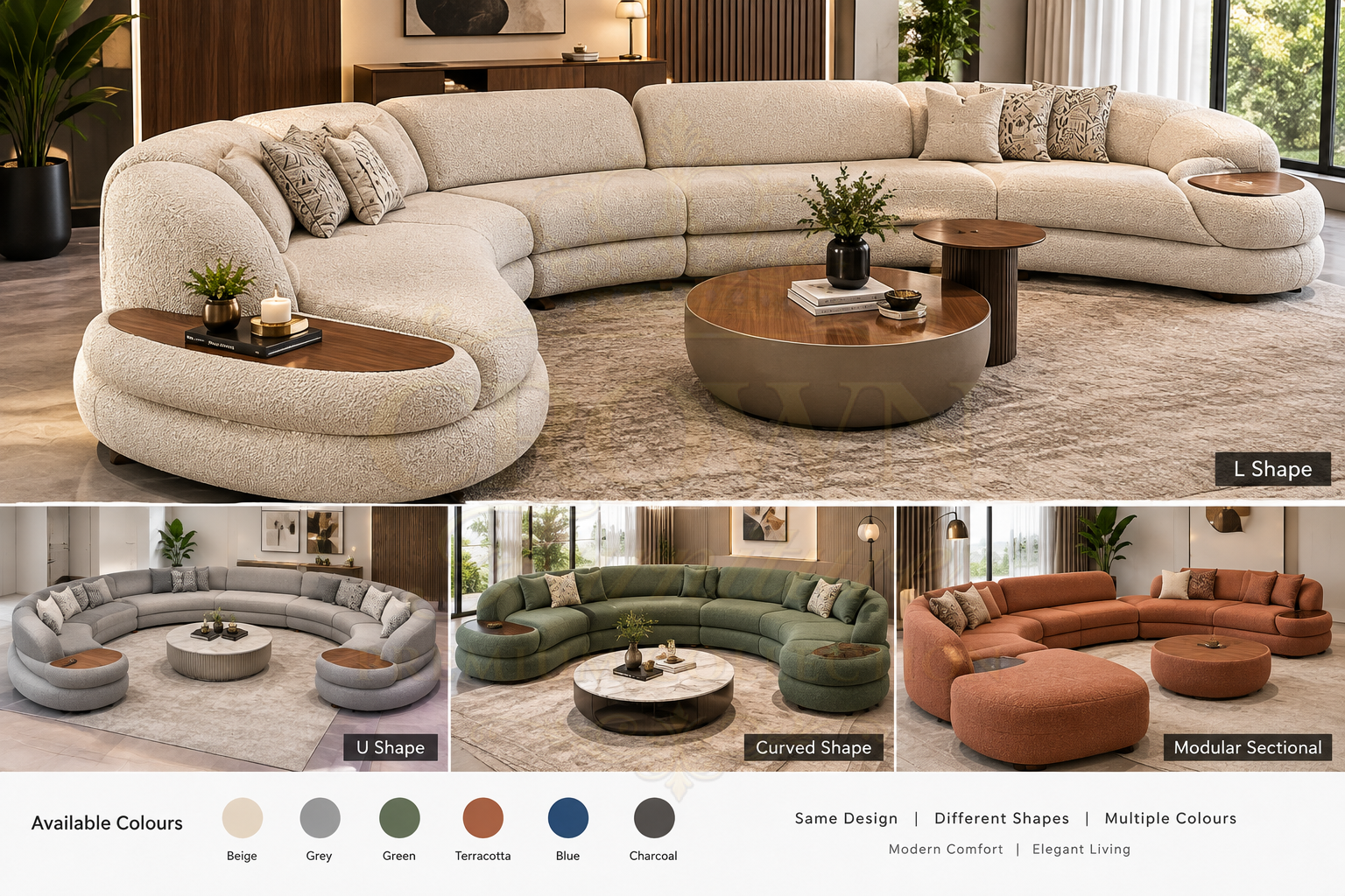 Corner Sofa 056 - Image 3