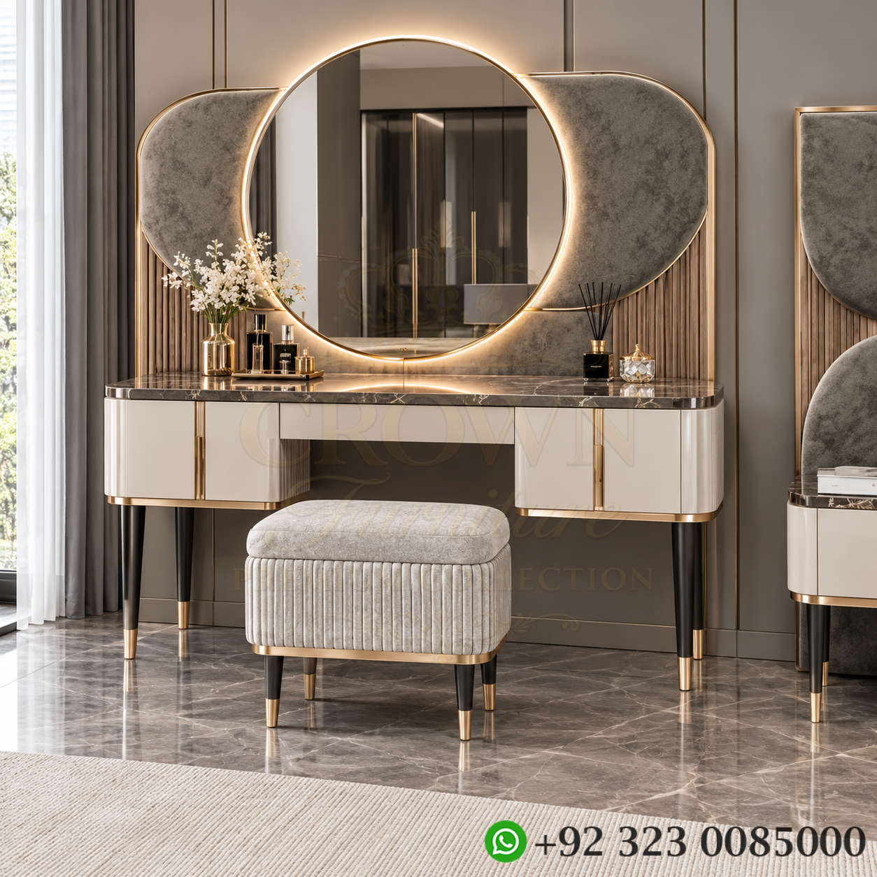 Crown Victoria Luxury Bedroom Set - Image 2