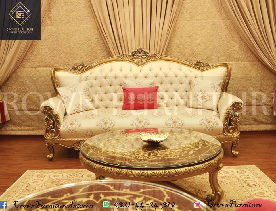 Sofa Set Design For Drawing Room With Sheesham Wood 001 