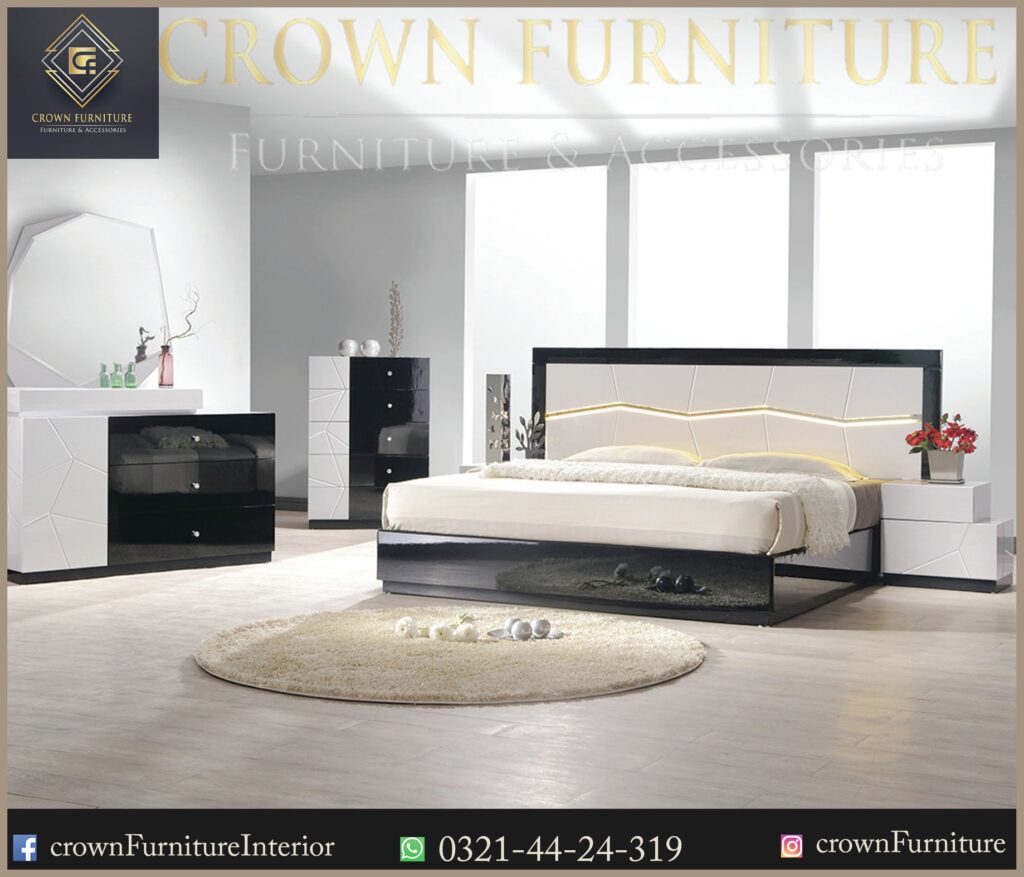 Bed Set 60 Furniture Design In Lahore Pakistan 2024   60 1 1024x877 