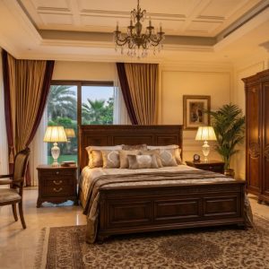 Crown Athena Upholstered Bed Set