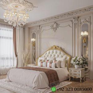 Crown Harmony Wooden Bed Set