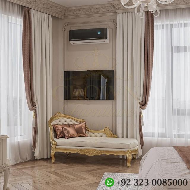 Crown Harmony Wooden Bed Set - Image 3