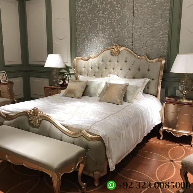 Crown Orion Wooden Bed Set