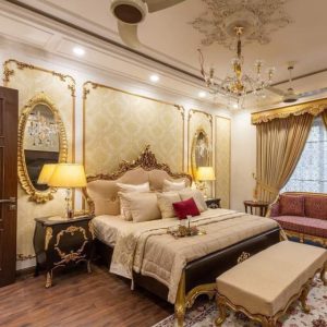 Crown Oxford King Size Bed Set
