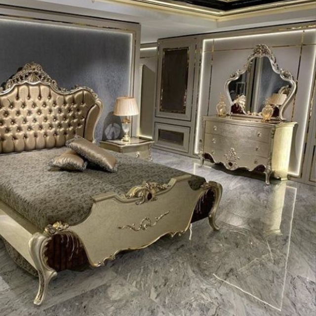 Crown Oxford Wooden Bed Set - Image 2