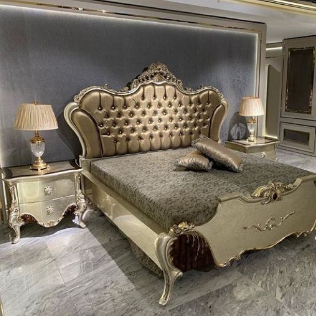Crown Oxford Wooden Bed Set - Image 3