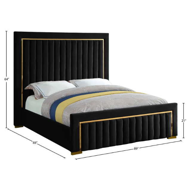 Crown Victoria Bed with Side Tables - Image 3