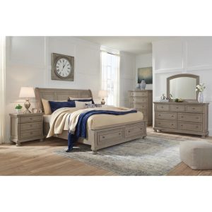 Crown Noble Bed with Side Tables