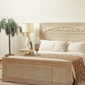 Crown Luxe Bed with Side Tables