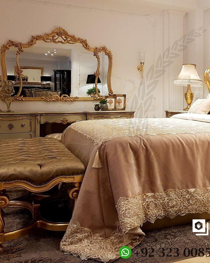 Crown Crescent Upholstered Bed Set - Image 6
