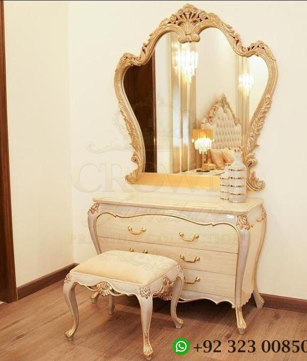 Crown Noble Wooden Bed Set - Image 5