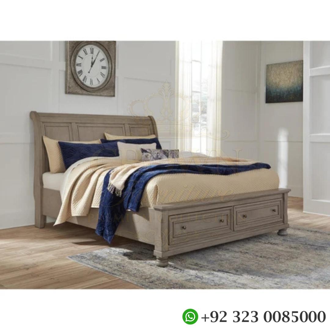 Crown Noble Bed with Side Tables - Image 2