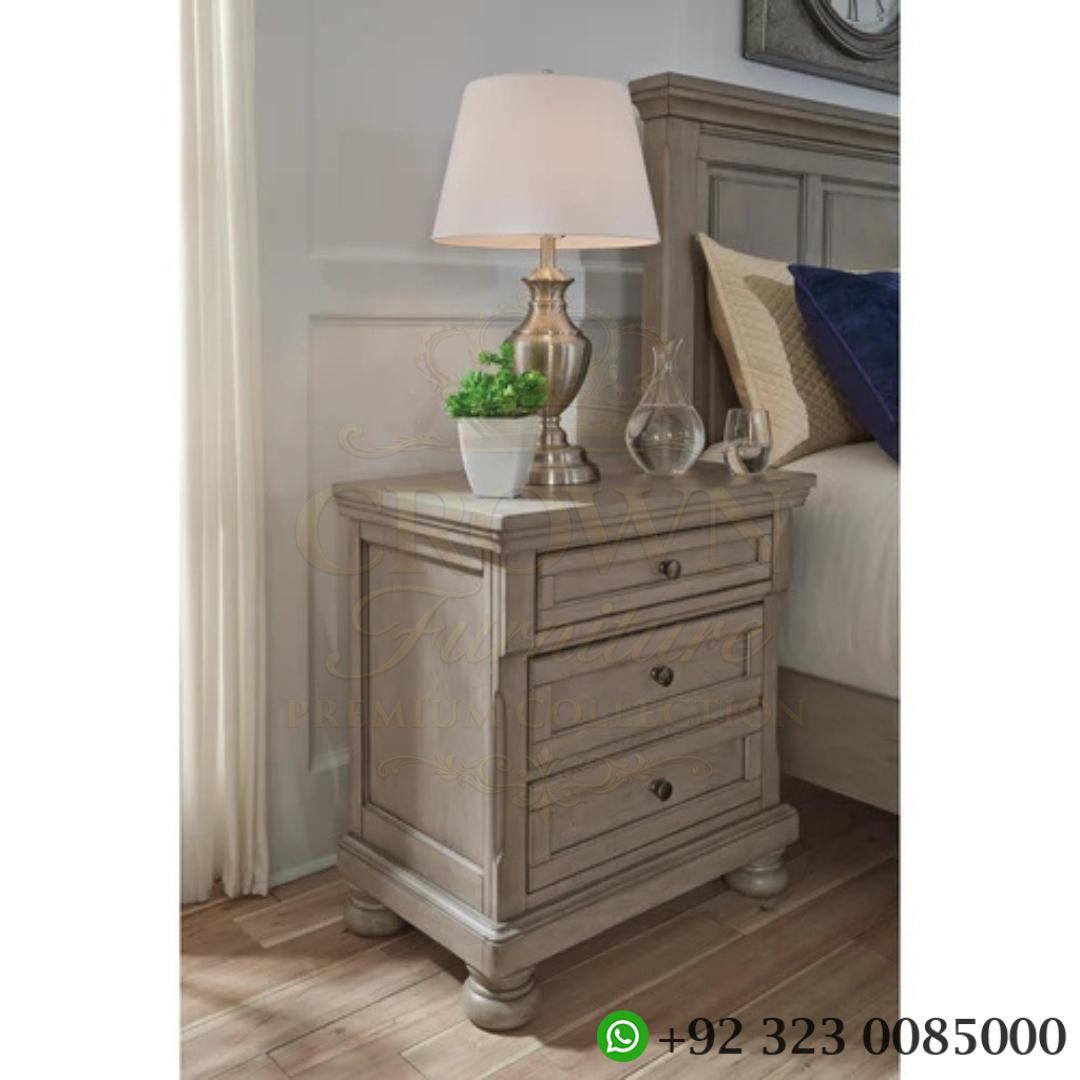 Crown Noble Bed with Side Tables - Image 4