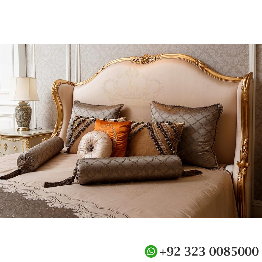 Crown Crescent Upholstered Bed Set - Image 2