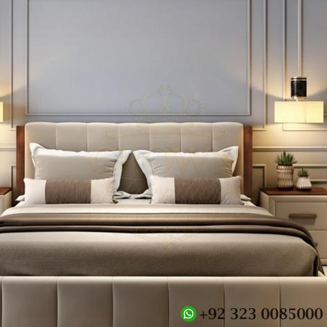Crown Caspian Upholstered Bed Set - Image 2