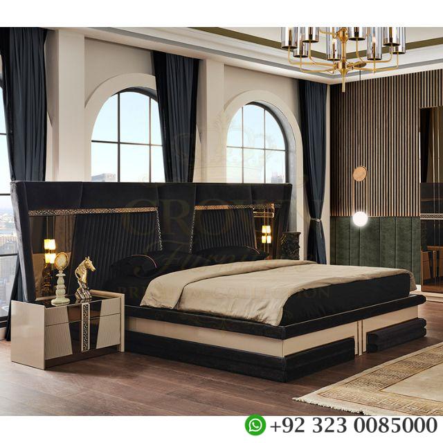 Crown Crescent Luxury Bedroom Set