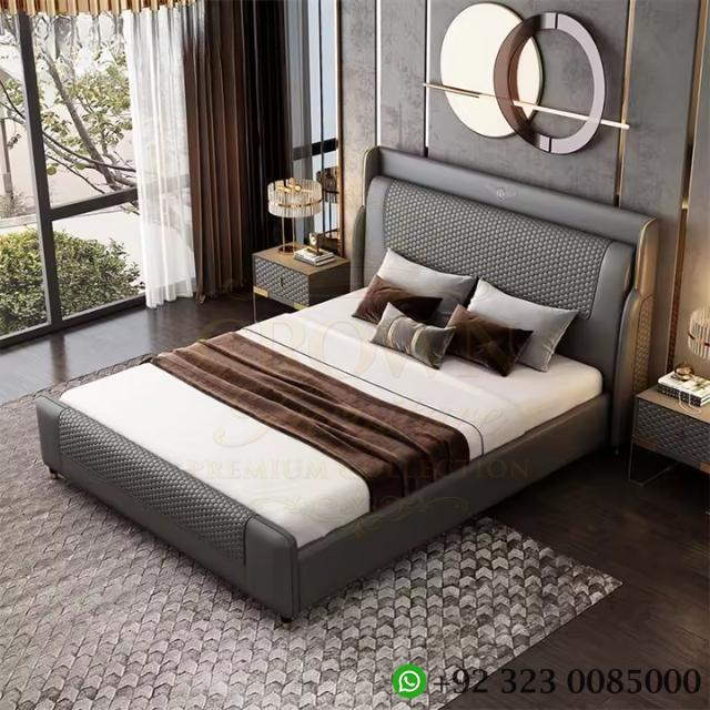 Crown Grand Bed with Side Tables - Image 2