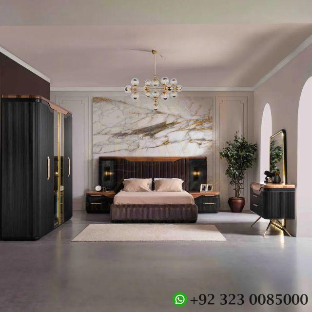 Crown Luxe King Size Bed Set