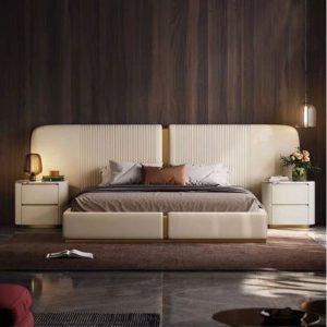 Crown Noble Upholstered Bed Set