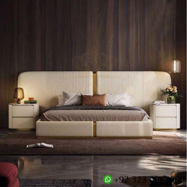 Crown Noble Upholstered Bed Set