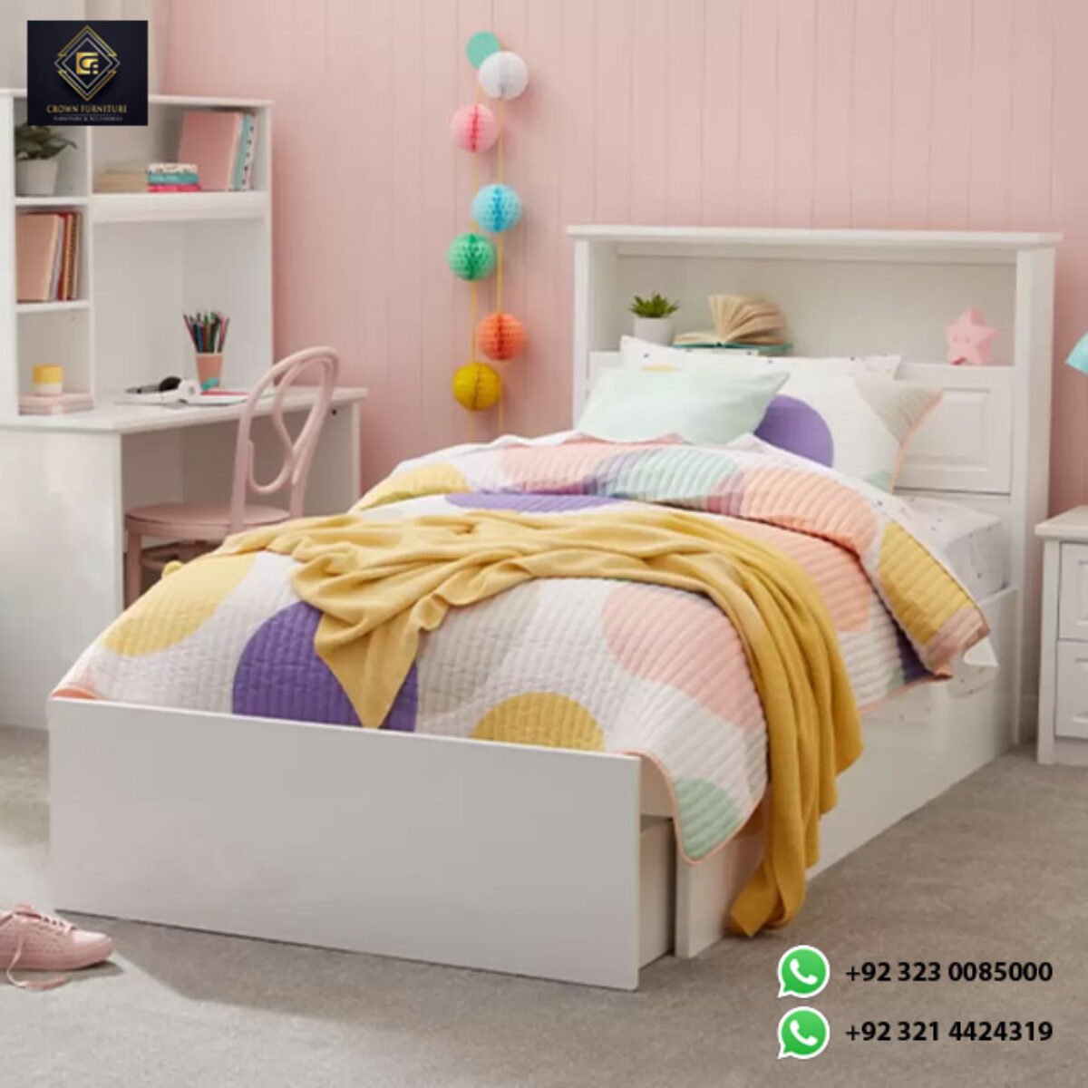 Como king single bed with storage online