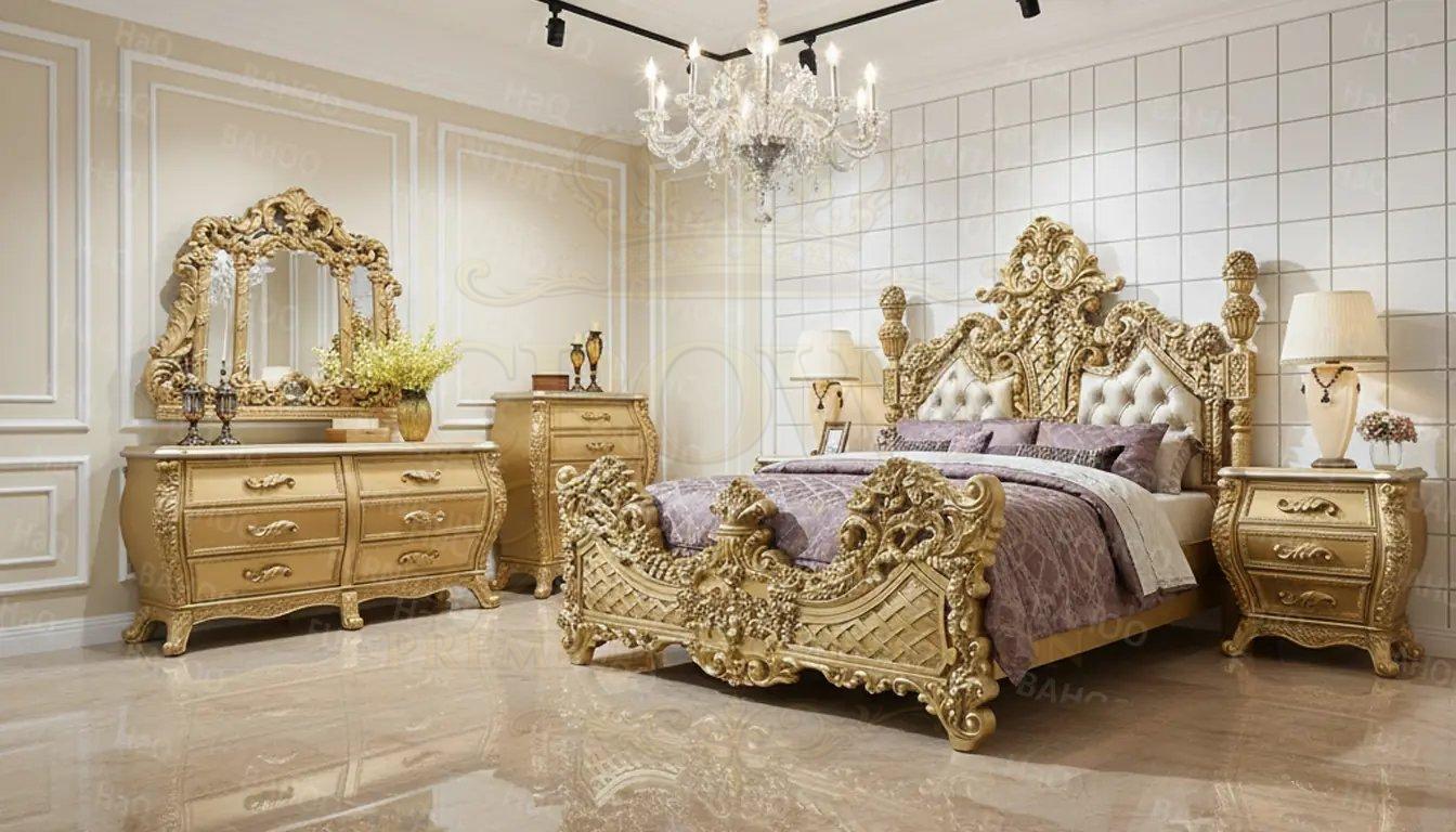 Crown Marbella King Size Bed Set - Image 4